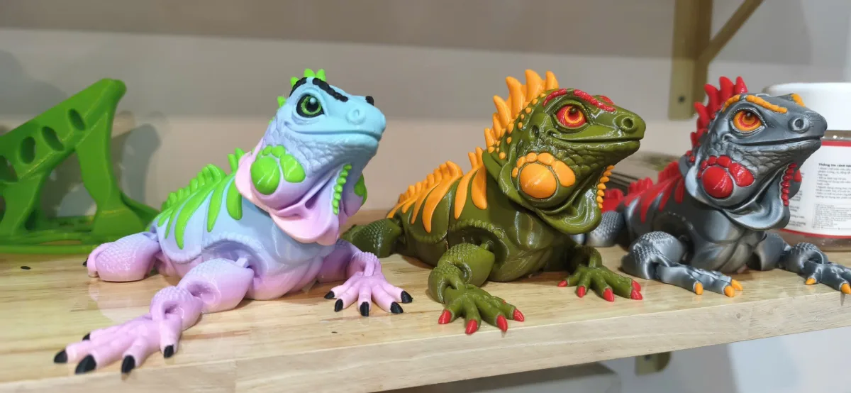 🦎💚 KỲ NHÔNG KHỚP NỐI 30CM 💚🦎