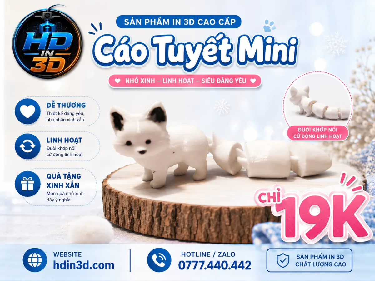 Cáo Tuyết Mini