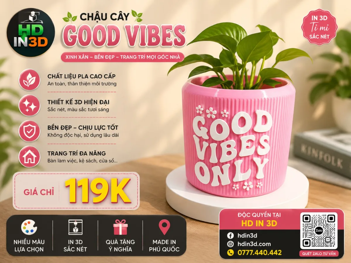 🌿💖 CHẬU CÂY "GOOD VIBES" 💖🌿