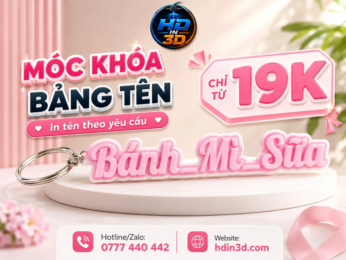 🔑 Móc khóa bảng tên – xinh xắn, mang dấu ấn riêng 💖