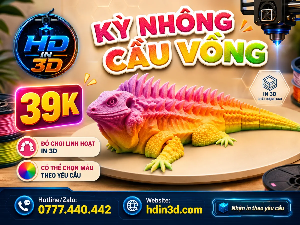🦎 Kỳ nhông cầu vồng 🌈