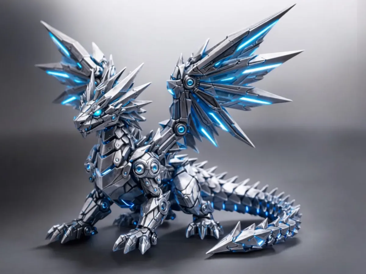 🐉⚙️ RỒNG CƠ KHÍ MINI ✨