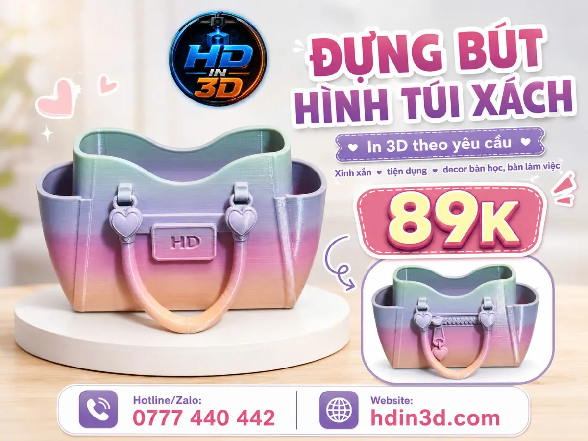 👜✨ ĐỰNG BÚT HÌNH TÚI XÁCH ✨👜
