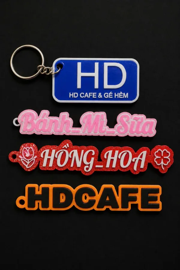 🔑 Móc khóa bảng tên – xinh xắn, mang dấu ấn riêng 💖